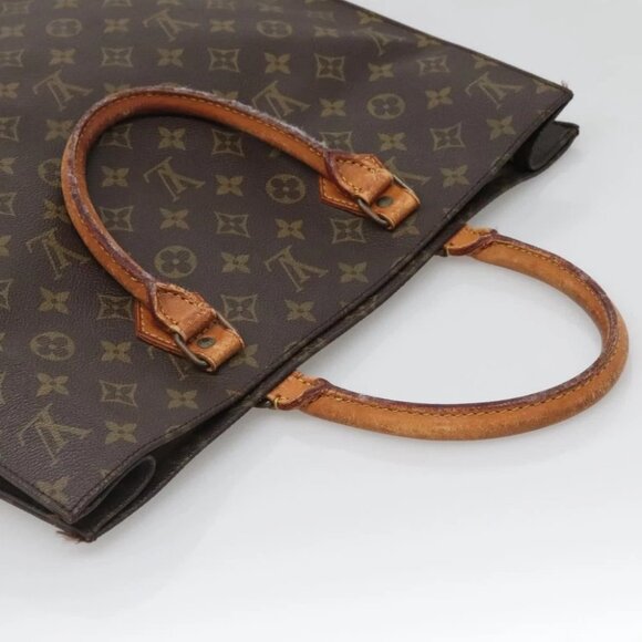 LOUIS VUITTON Monogram Sac Plat Hand Bag - Picture 4 of 16